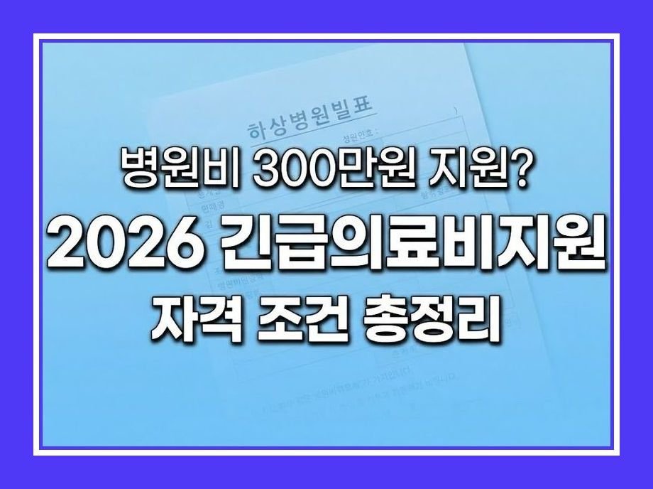 긴급의료비지원