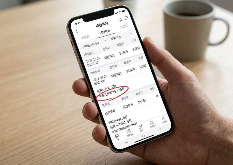 증권사 수수료 비교