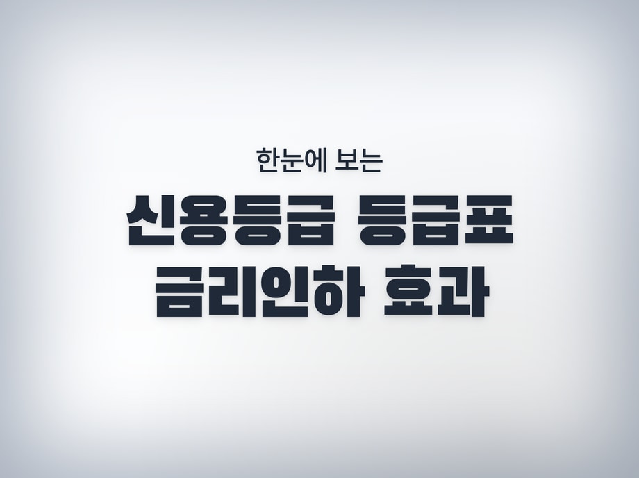 신용등급